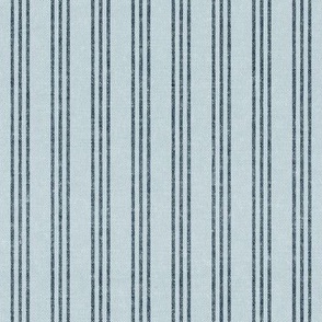 (small scale) Triple Stripes - 3 stripes vertical -  blue/blue - LAD22