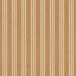 (small scale) Triple Stripes - 3 stripes vertical - golden - LAD22