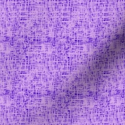 Sketchy Linen Denim Texture // Lavender On Blue Violet