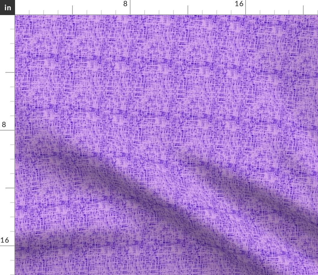 Sketchy Linen Denim Texture // Lavender On Blue Violet