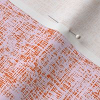 Sketchy Linen Denim Texture // Blush on Orange