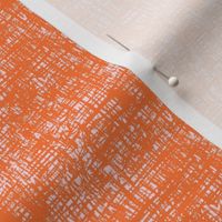 Sketchy Linen Denim Texture // Orange on Pink