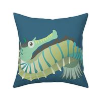 Seahorse - linen FQ