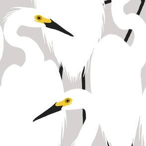 SNOWY EGRET 20"