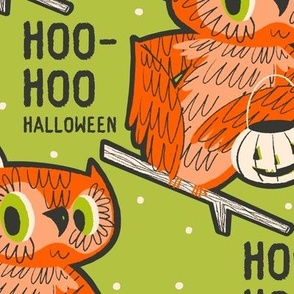 Hoo-Hoo Halloween ~ Green