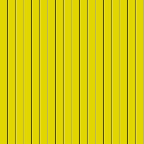 Blue Pinstripe on Yellow