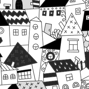 Doodle City Drawing