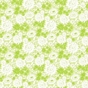 Neutral Botanicals grasscloth Kiwi Lime Green Small Scale by Jac Slade