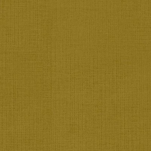 Linen effect solid small olive honey 