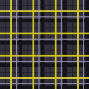 Checker - Yellow and Dark Navy
