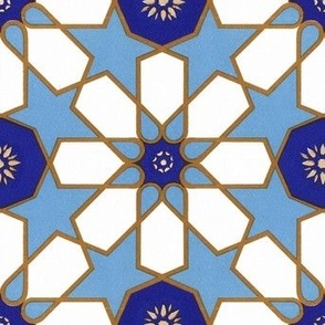 Tiles from Islamic Spain