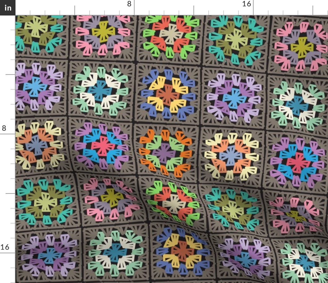 4 inch granny squares