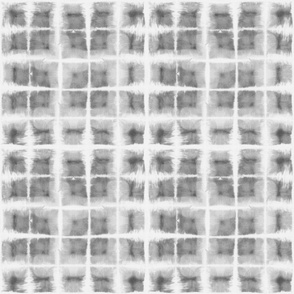 Shibori gray squares