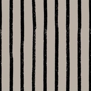 Charcoal Stripe - Gray