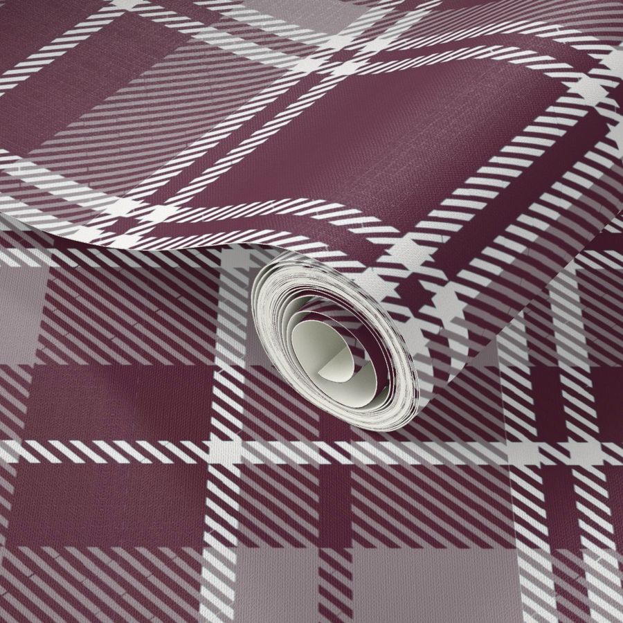 (mini) Tartan - Plum