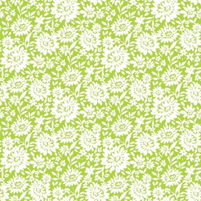 Neutral Botanicals grasscloth Lime Green Small Scale by Jac Slade