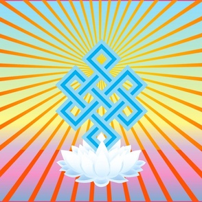 Endless Knot with Lotus