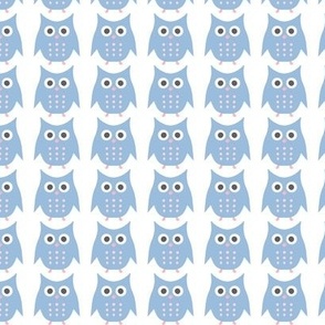 Peekaboo Owls Blue: A Whimsical Delight in the Peekaboo Collection