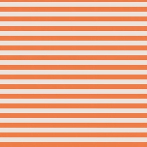 Orange and Cream Stripe small scale