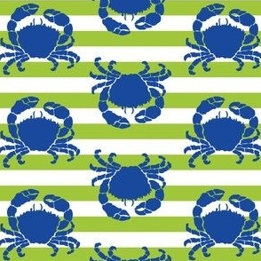 Crab Fest Stripe Lime