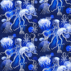 Jellyfish With Octopi