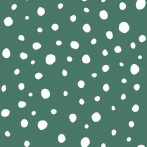 Pine Green Dots