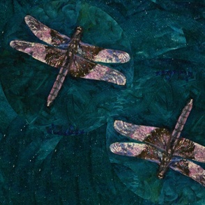 Dragonflies on the Water