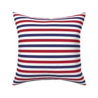 1/2 inch Flag Red, White and Blue Alternating H Stripes