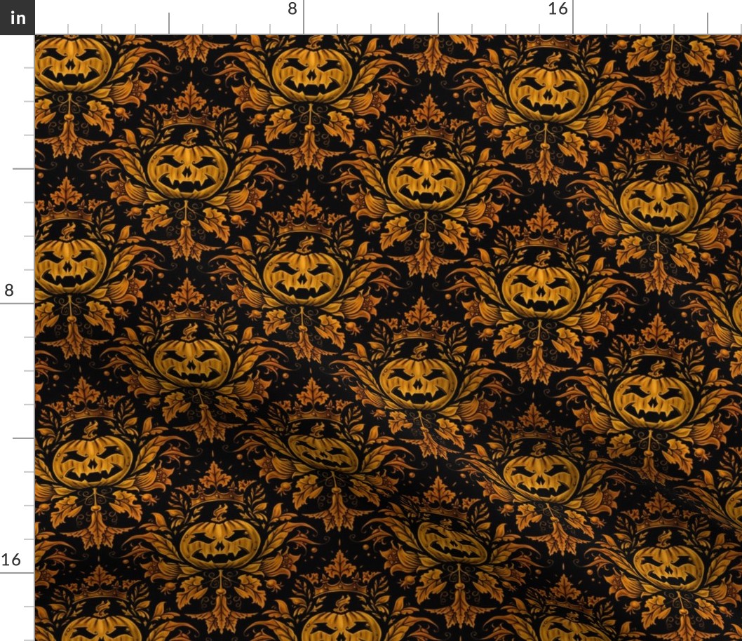 Pumpkin King (Black/Gold, large)