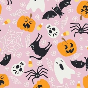 halloween pink