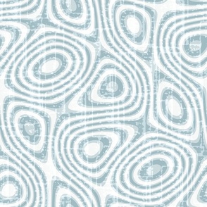 Abstract Woodgrain Knots - color Smokey Blue