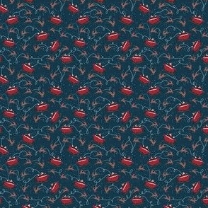 (tiny) sleigh ride - navy