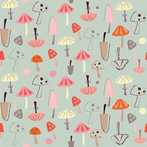 Mushroom Print