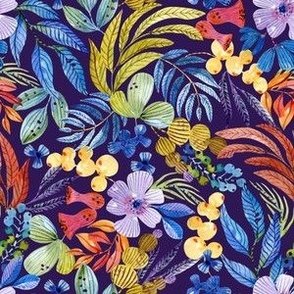 Watercolor Floral Pattern 2