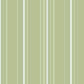 Scandinavian earthy delicate stripes - country cottage style cloth texture stripe abstract minimalist modern design matcha green