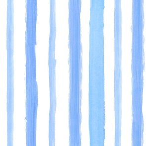 painted baby blue alcohol ink stripes