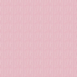 Small Organic Stripe  Cream with Petal Pink