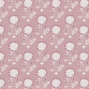 Victorian Era Floral Pretty in Pink