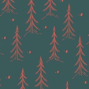 Christmas Pine Trees