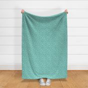 Rainstorm in Mint Green and Turquoise