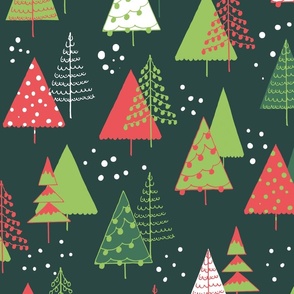 Christmas Pine Trees