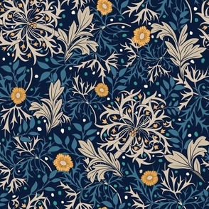 Victorian Wallpaper Fabric, Wallpaper and Home Decor | Spoonflower