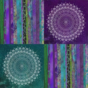 Boho Batik with Mandala - Large