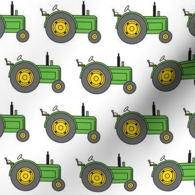 green farm tractors