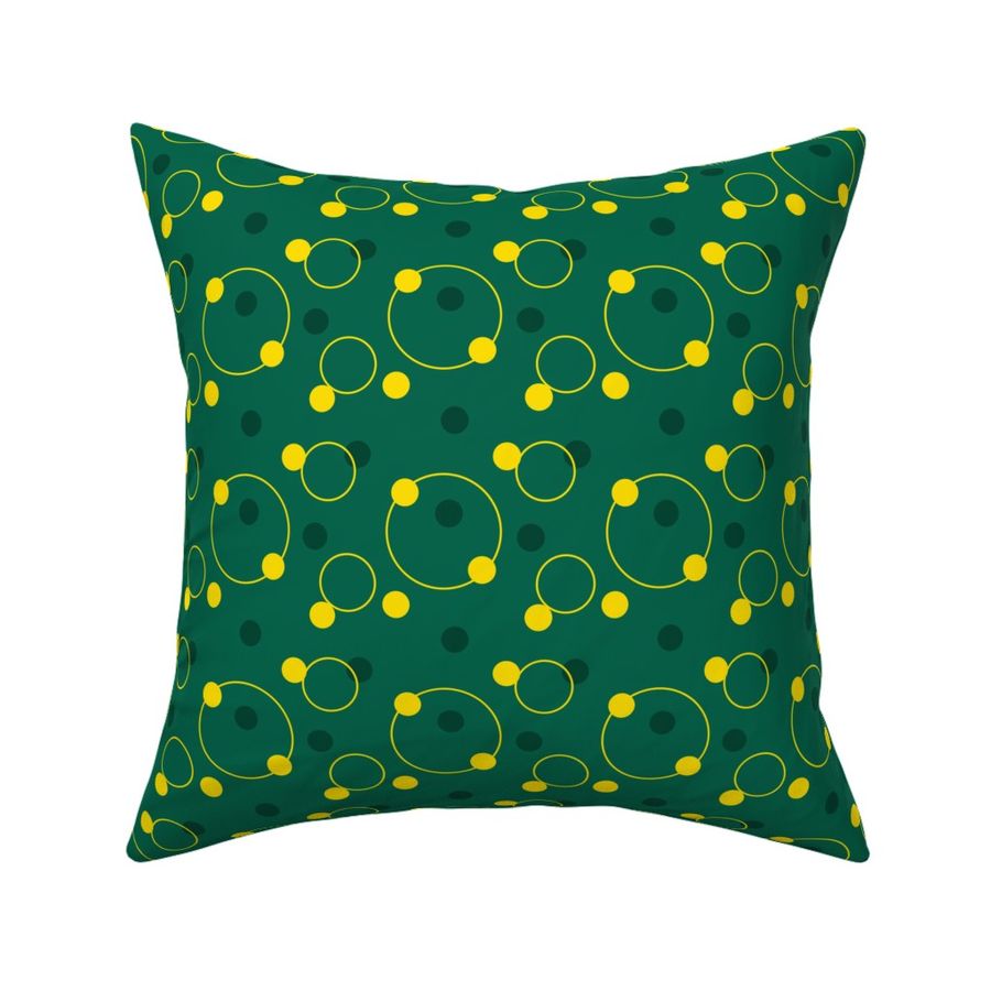 Gold orbits on dark green