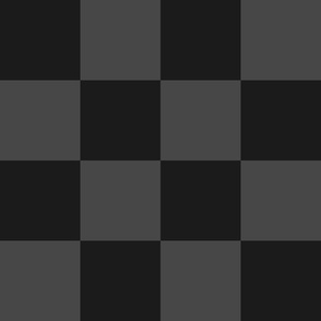 Charcoal Checkerboard