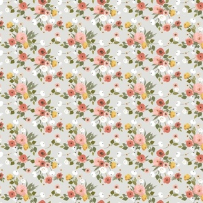 Victorian Floral linen - Mini