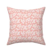Elodie - Floral Silhouette Pink Small Scale