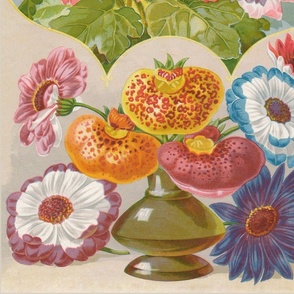 Victorian Flowers in glorious colour