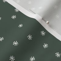 Green Snowflakes